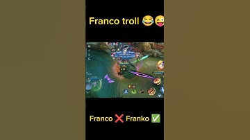 Franco trolling enemy buff 😂😺 Franco hook 🖇️ Franco montage #francowtfmoments #viral #mlbbshorts
