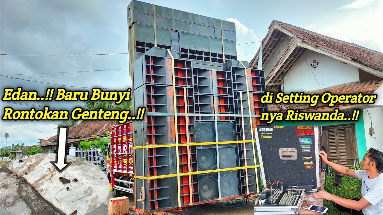 Di Joki Suhunya Riswanda..!! 2 Putri Audio Persiapan ke Jepara Baru Bunyi Rontokan Genteng