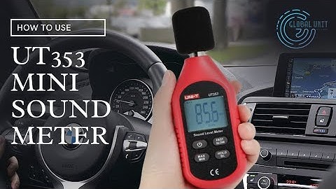How to Use UT353 Mini Sound Meter