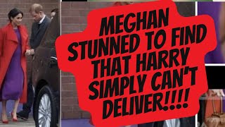 MEGHAN- HARRY JUST SIMPLY CAN’T DELIVER ! LATEST #royal #meghanandharry #meghanmarkle