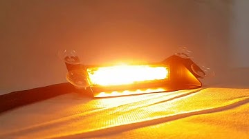 OPTIC 6LED Dash Light - Close up & Flash Patterns