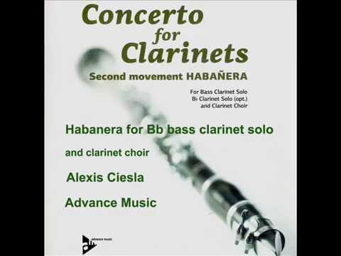 Habanera score pages 1 et 2