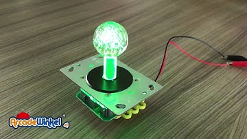 RGB led arcade joystick | ArcadeWinkel