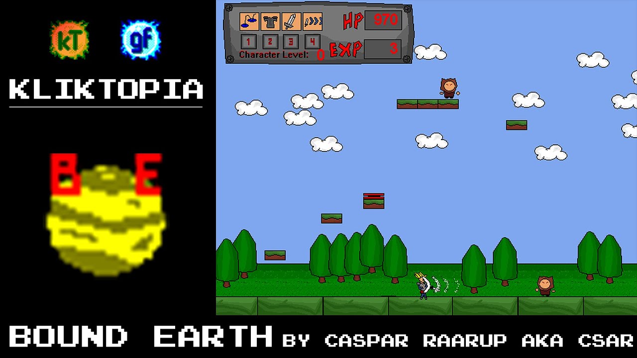 Bound Earth by Caspar Raarup AKA CsaR |  Freeware game made in The Games Factory