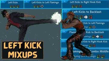 The Classic High Left Kick of Hwoarang