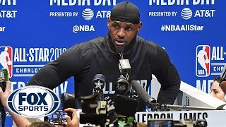 LeBron on Kyrie's apology, Lakers, Kaepernick, D-Wade, Zion comparisons, more | NBA ALL-STAR WEEKEND