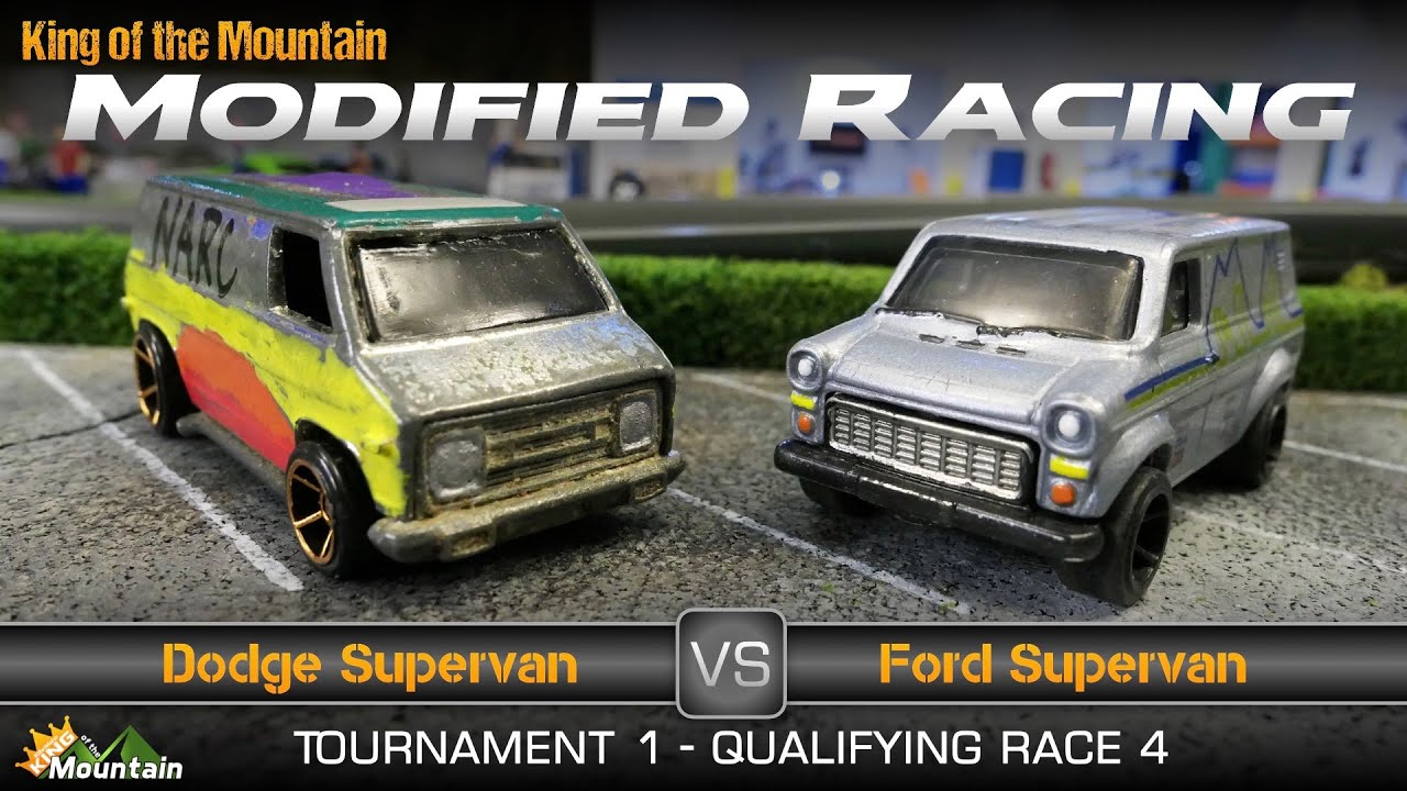 Dodge vs Ford Transit Supervan - Modified Diecast Street Racing | KotM