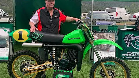 Anthony Gunter 1981 Kawasaki KX500SR