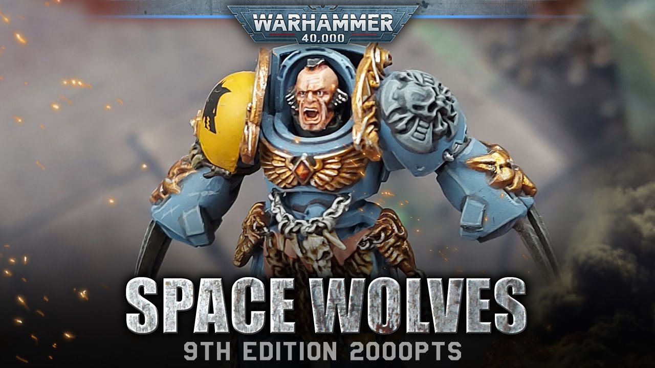Space Wolves COMPLETE ARMY Warhammer 40K 9th Edition 2000pts YouTube Space Wolves COMPLETE ARMY Warhammer 40K 9th Edition 2000pts YouTube