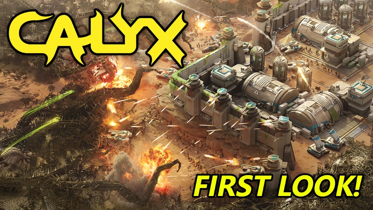 Calyx Early Access Gameplay – First Look at the New RTS Base Building Game