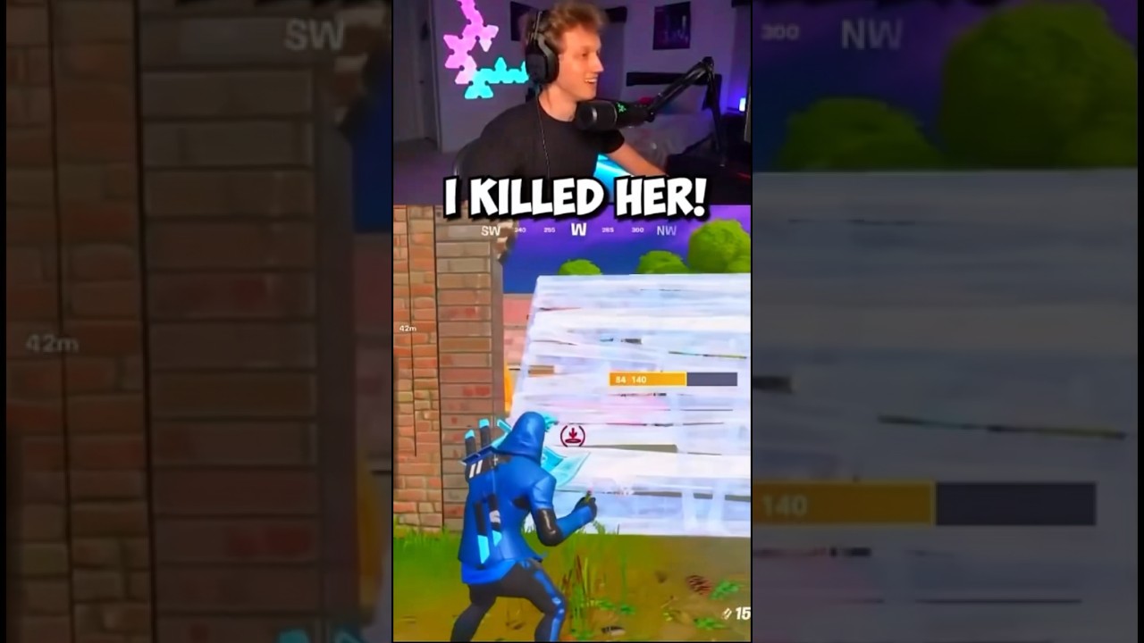 I Eliminated @CorinnaKopf In Fortnite!😱#fortnite #fortniteclips #fortnitebr #streamer #fyp #yt
