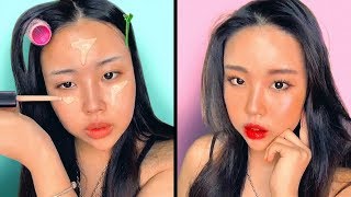 HOODED EYE MAKEUP TUTORIALS  | MAKEUP TIPS &amp; TRICKS