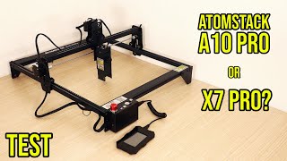 REVIEW/TEST Atomstack A10 Pro (Atomstack X7 Pro) Best In Class Laser Engraver With Superior Features