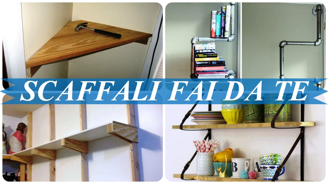 Scaffali fai da te youtube Scaffalatura legno fai da te