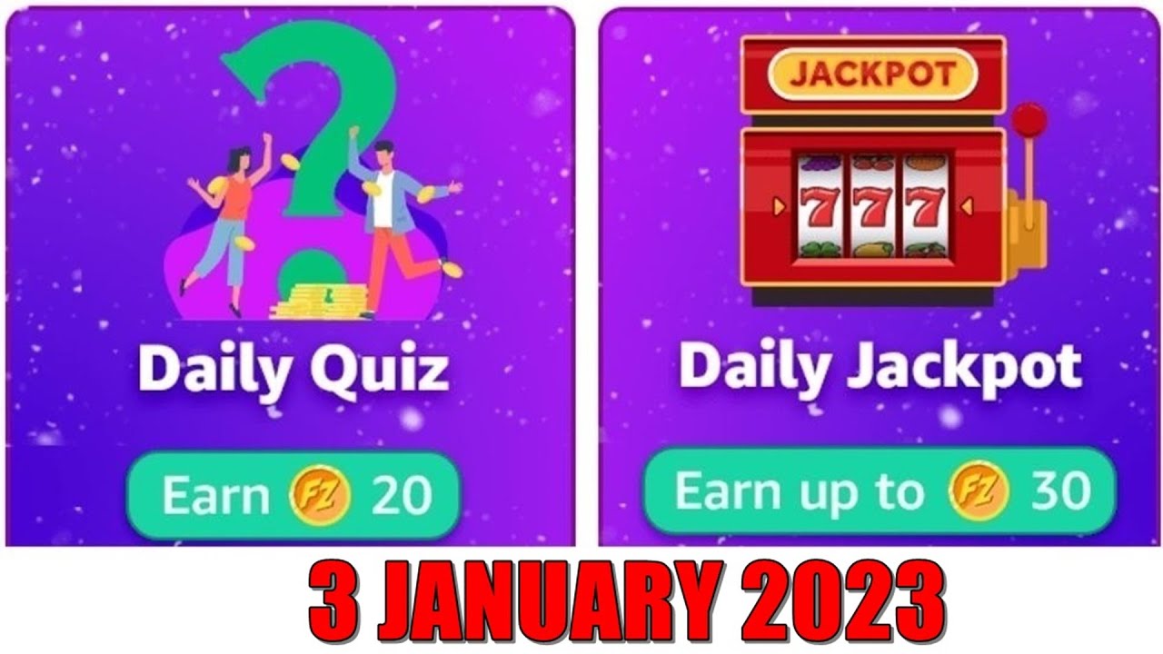 Amazon Fz Coins Quiz Answers Today | Amazon Quiz Today | 3 January 2023