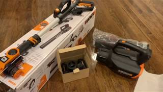 Worx Trimmer/Blower Combo (Part l)