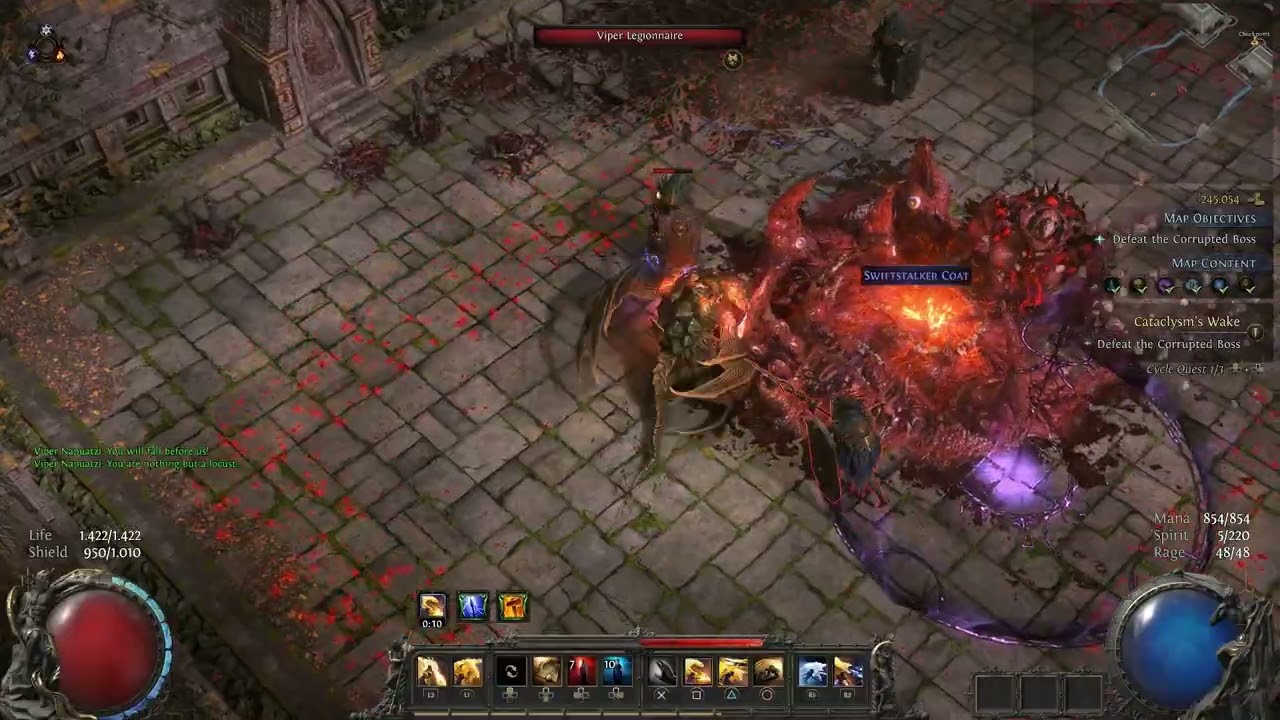 PoE 2 - The Eater of Flesh 3+ - Shaman - Wyvern