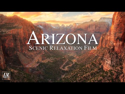 Arizona 4K Relaxation Film | Grand Canyon National Park | Sedona Arizona 4K | Relaxing Music