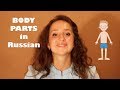 BODY PARTS in Russian!