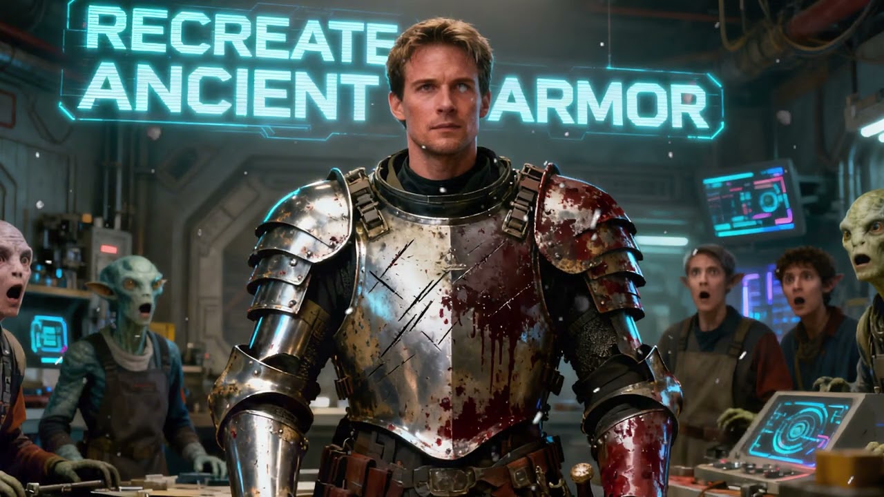 The Assignment Was “Recreate Ancient Armor” | Human Said, “Do You Want Mine Cleaned or Bloodstaine