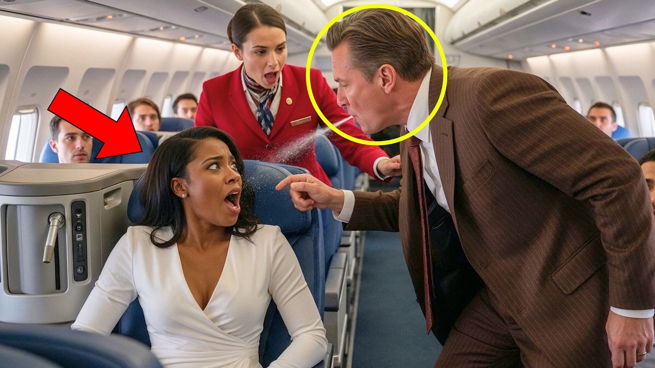 Богатый пассажир плюнул на чернокожую женщину в бизнес-классе — она судья, которая может положить...