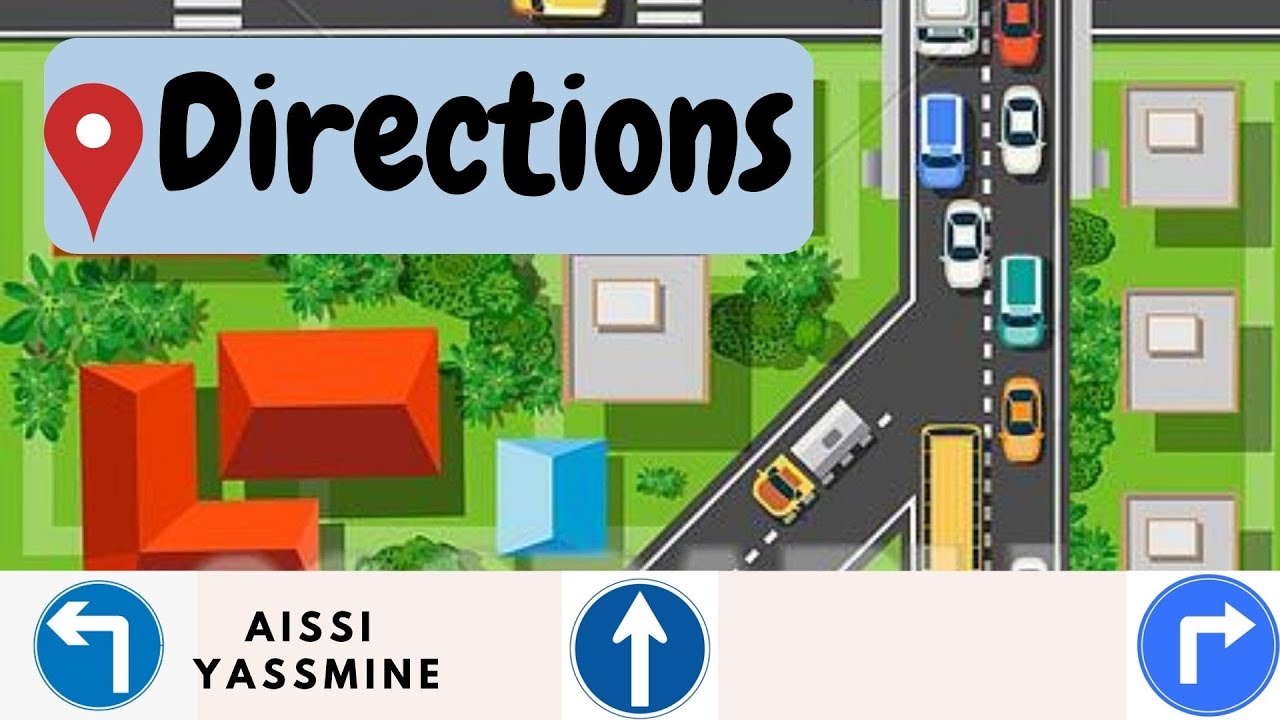 giving directions درس  الإتجاهات.سنة ثانية متوسط الفصل الثاني