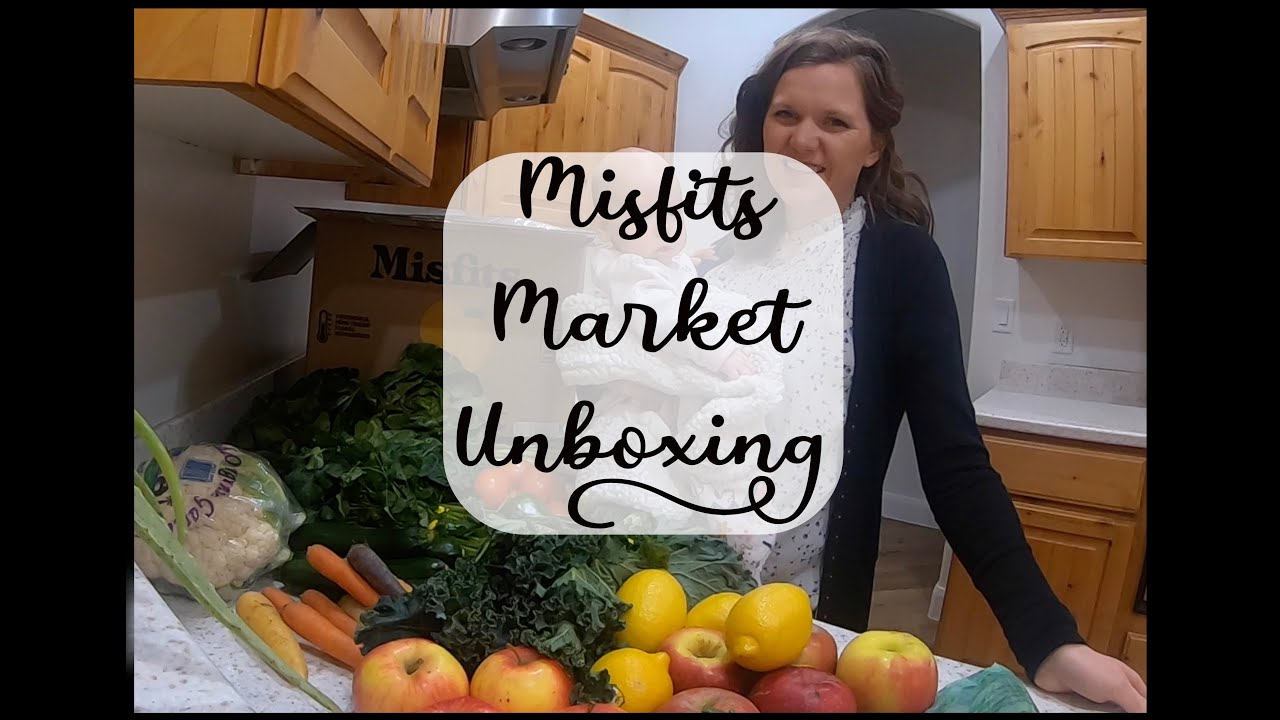 Misfits Market Unboxing PRODUCE GROCERY HAUL What Came In My Madness Box and How I Plan to Use It.