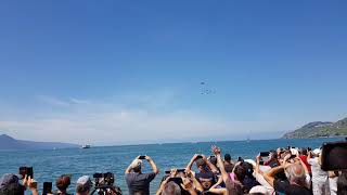 Patrouille Suisse in Formation DELTA mit CS/A220 am FeVi 2019