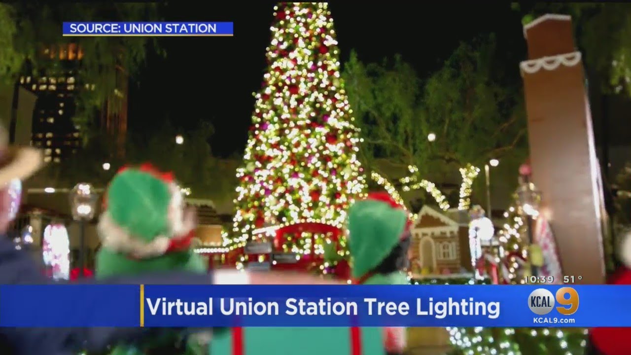 Union Station Tree Lighting Event Gets Virtual Makeover YouTube