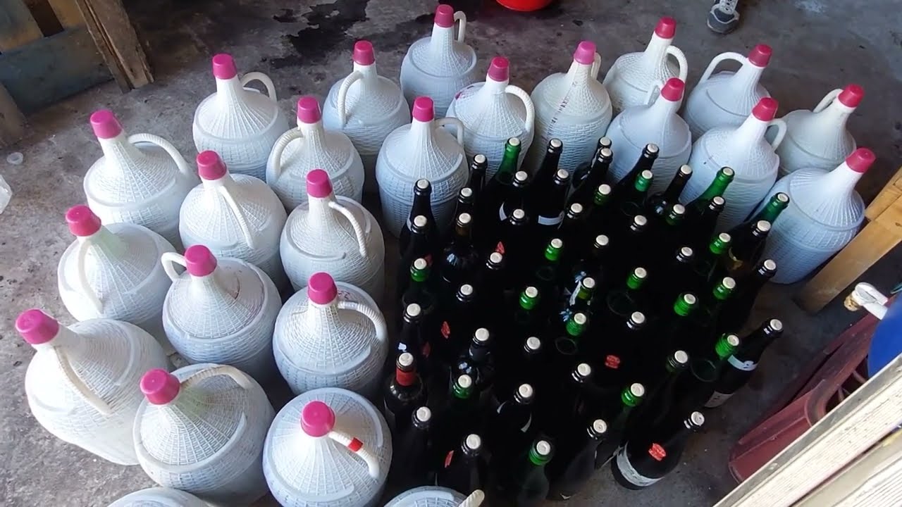 Como engarrafar vinho biologico, sem sulfitos ou outros tratamentos