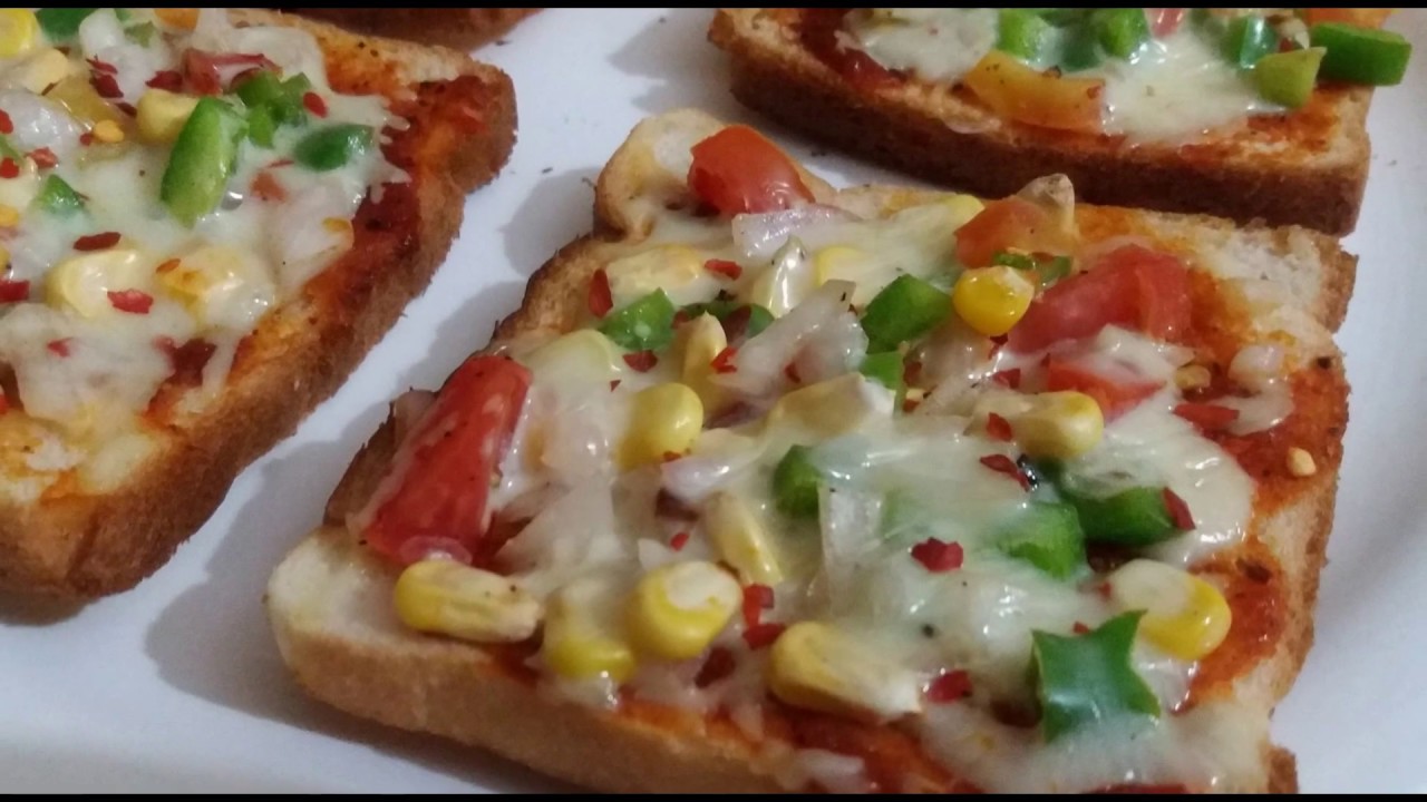 Bread Pizza Recipe On Tawa || How to Make Bread Pizza || Quick & Easy