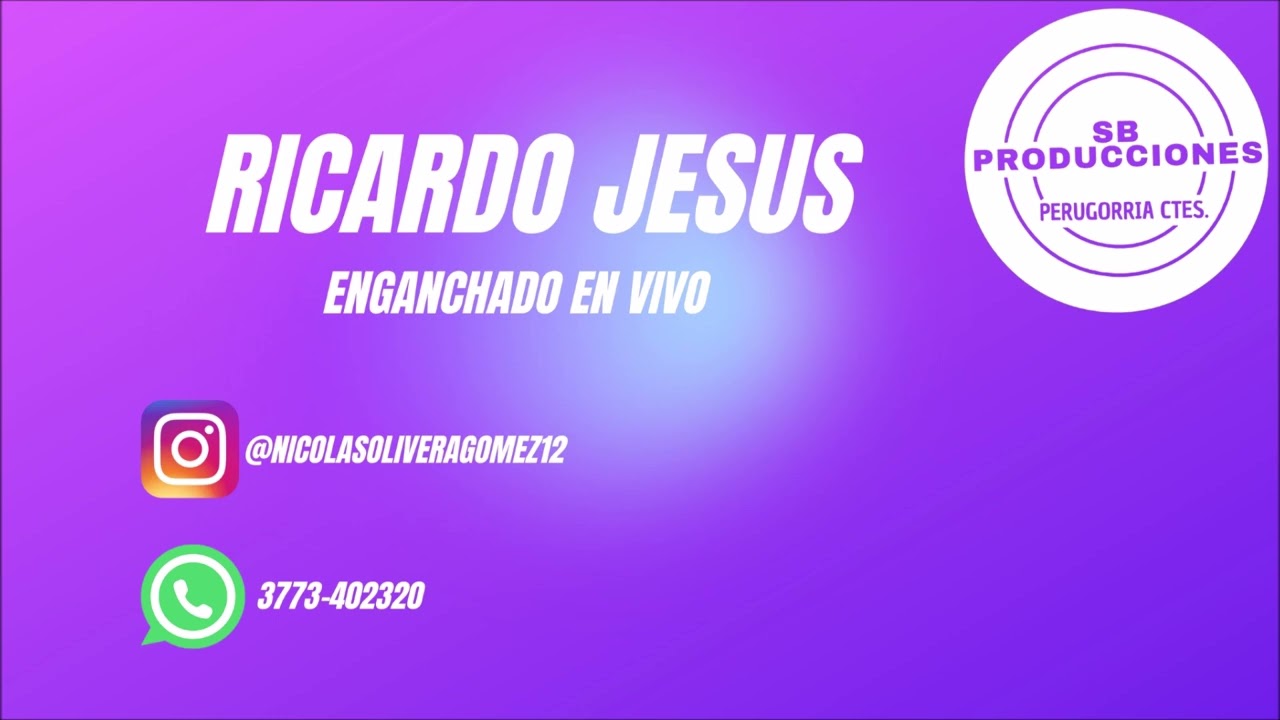 RICARDO JESUS ENGANCHADO NUEVO