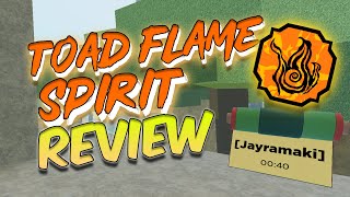 Toad Flame Spirit Review | Shindo Life