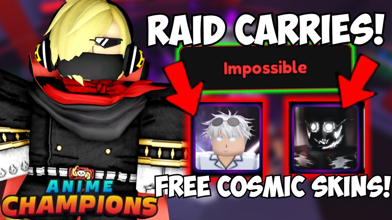 IMPOSSIBLE RAID CARRIES +Tournaments/Trials + CODES + In Anime Champions  Simulator! 