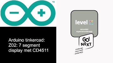 Z02 arduino tinkercad 7 segment display: CD4511