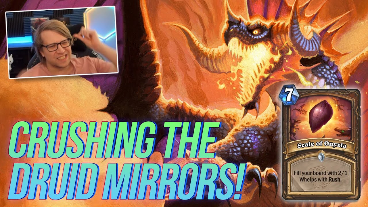 Crushing the Druid Mirror Match! Hearthstone Standard Savjz YouTube