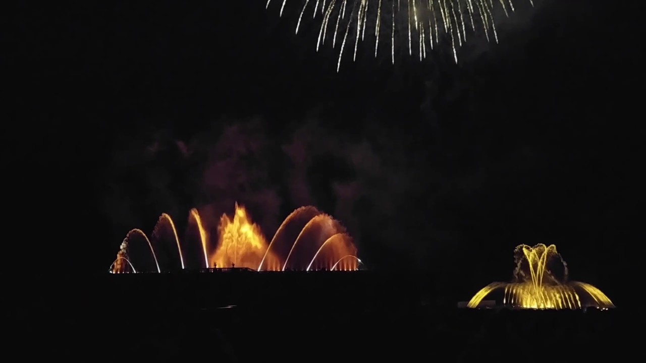 Longwood Gardens Fireworks Fountains May 28 2017 Youtube