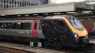 Class 220028 Departing Bristol Temple Meads 
