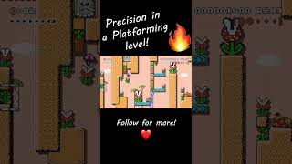 An actual fast pace precision level? #smm2 #mariomaker2 #mario
