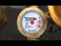 Brand new Water meter dial