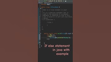 statement |if else statement in Java explained #coding #javatutorial #java