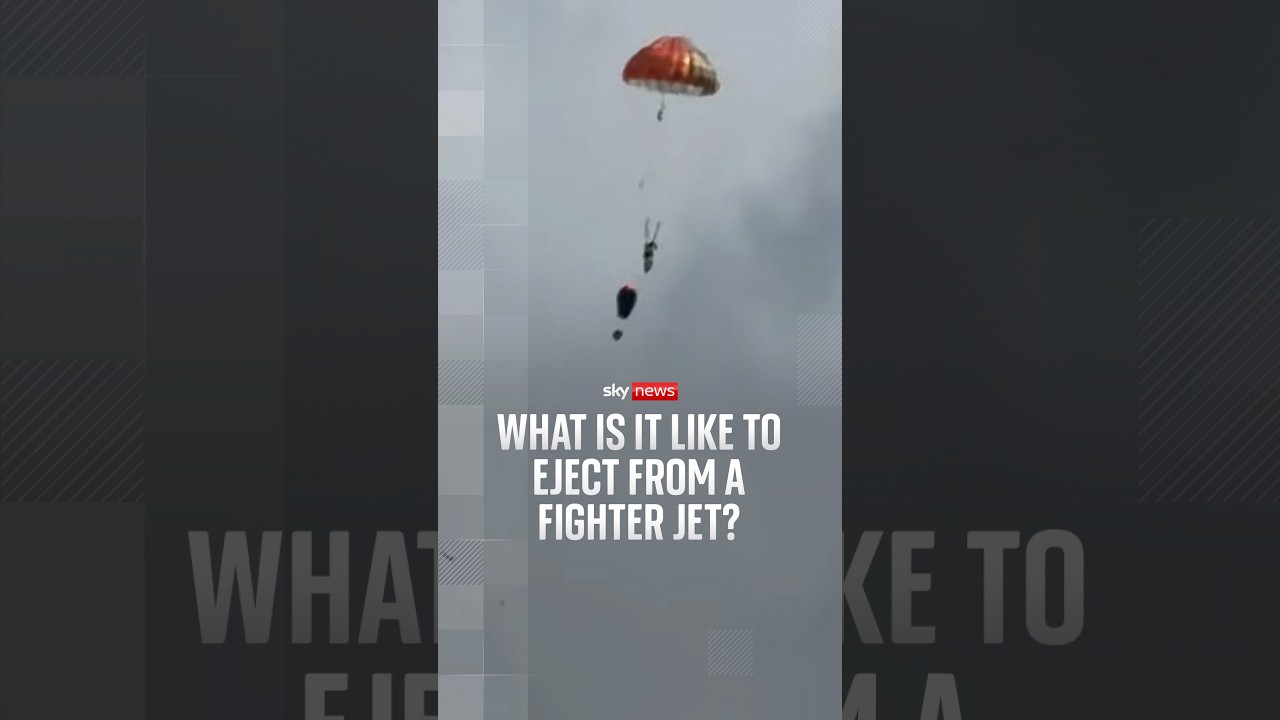 What is it like to eject from a fighter jet?