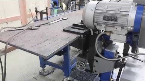 GMMA 80A  0 degree plate edge milling machine