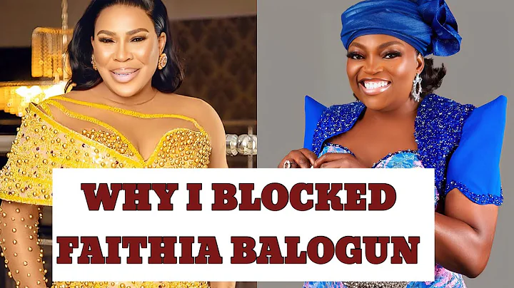 Nollywood Movie Producer Funke Akindele Reveals Why She Blocked Colleague Faithia Balogun On IG