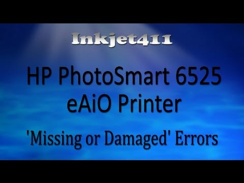 HP Photosmart 6525 Error Troubleshooting