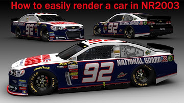 [Tutorial] How to Render Cars in NR2003