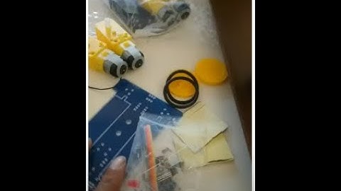 Unboxing ✅D2-1 DIY KIT Robot Tracking Line Follower Smart Car LM393 Dual.