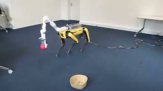 Go Fetch Boston Dynamics Spot With Robot Arm