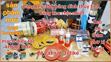 [NỘI ĐỊA TRUNG] ĐÁ CẮT JIN-LIKE, BĂNG DÍNH 3M, BĂNG KEO THỦY TINH, KEO LOCK KHÓA REN, ĐO DUNG LƯỢNG