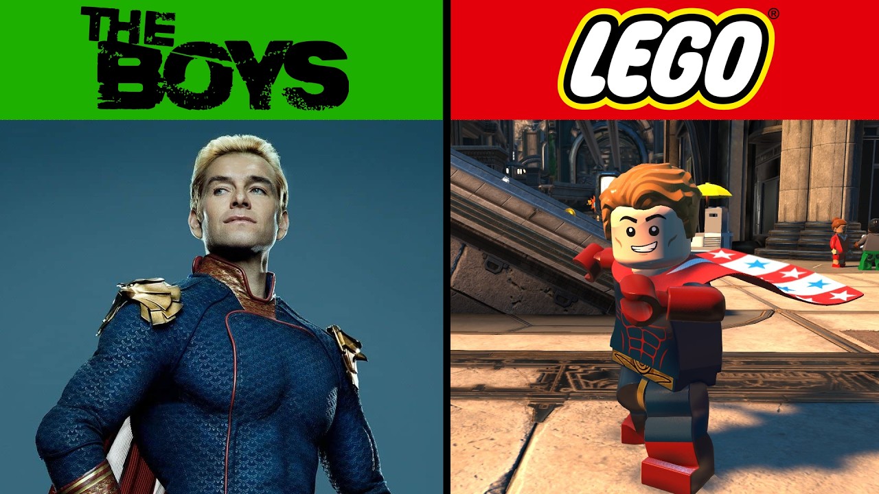 CRIANDO PERSONAGENS famosos no LEGO